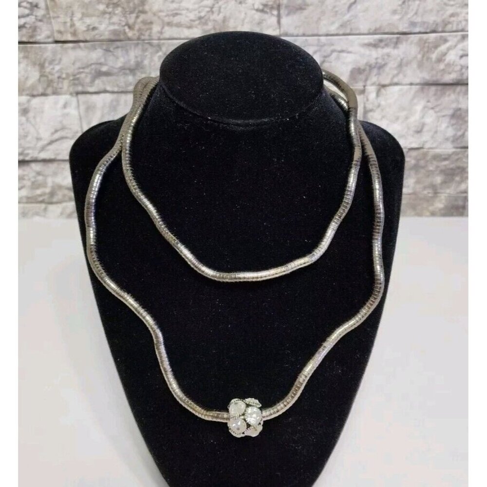 Vintage Bendable Flexible Snake Like Necklace